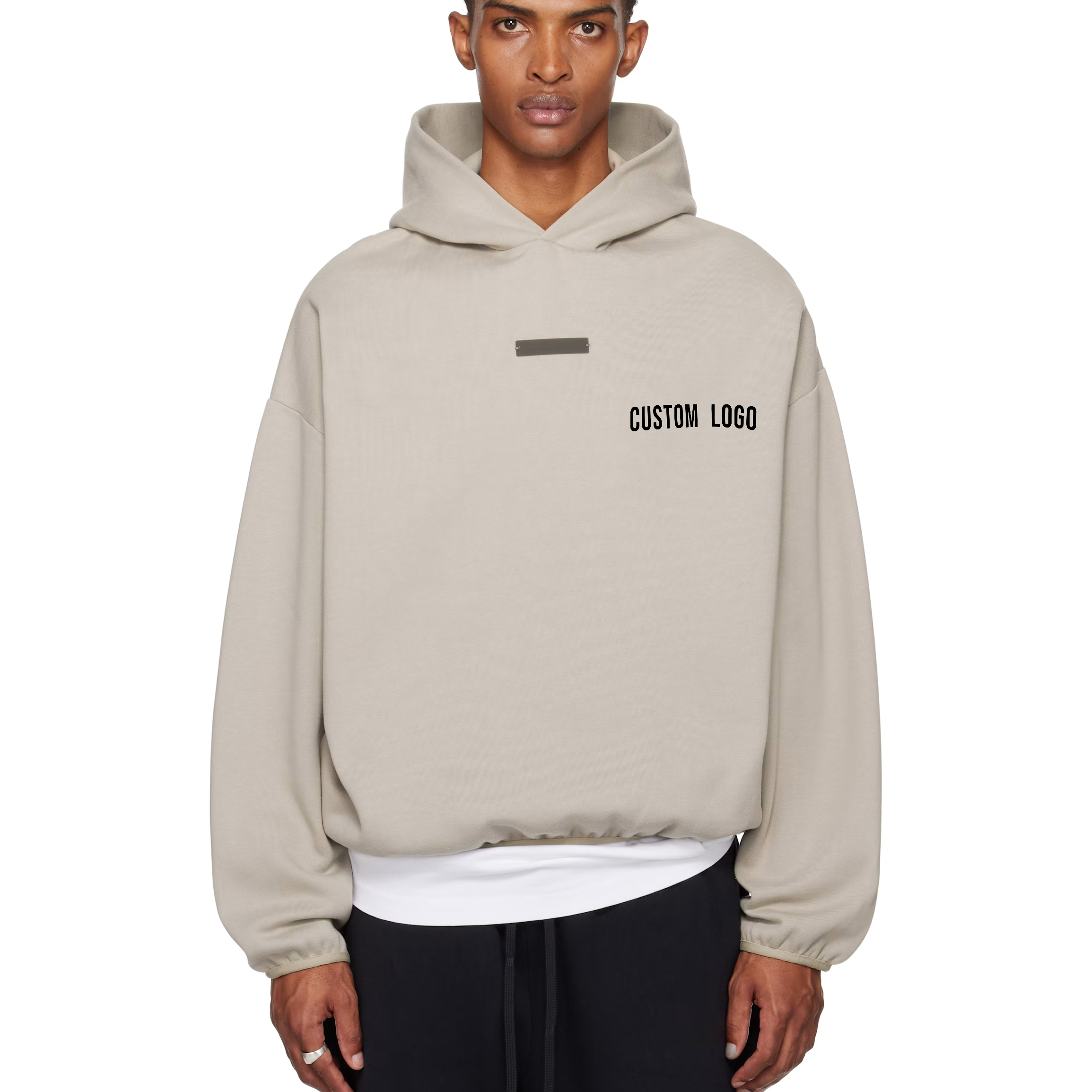 Shop High-Quality Black White Hoodies for Men Women