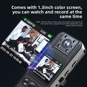 <span class=keywords><strong>Caméra</strong></span> sportive <span class=keywords><strong>4K</strong></span> ultra-claire WiFi grand angle avec vision nocturne, alarme, clip arrière rotatif à 180°, enregistreur vidéo, <span class=keywords><strong>stylo</strong></span> d'enregistrement vidéo 1,3 pouce - Product Image 3
