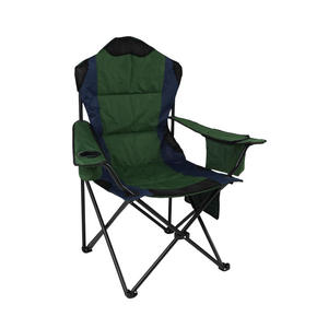 <span class=keywords><strong>Chaise</strong></span> pliante extérieure en métal Portable pour voyage grand bras plage voiture <span class=keywords><strong>Camping</strong></span> pêche Design moderne loisirs directeur siège - Product Image 1