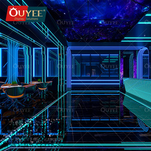 أثاث بار أنيق من Ouyee / أثاث للنوادي الليلية / الكاريوكي / طاولة مكعبات LED بالجملة / أثاث لصالات الشيشة - Product Image 4