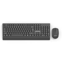 Clavier de jeu sans fil Sunrose T82 2.4G Combo-104 touches pleine grandeur ergonomique étanche ultra fin 1000 DPI Plug-and-Play