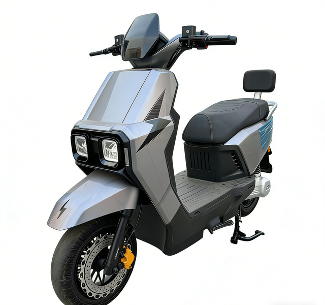 Factory Wholesale Jiuyang Electric Moped 72V Brushless Motor 12in Alloy Wheel Front Disc Brake Rear Backrest >1000W Power
