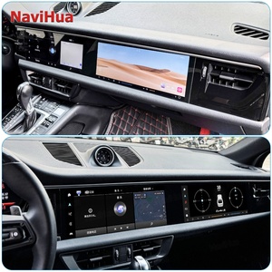 วิทยุแอนดรอยด์ Navihua พร้อม Carplay จอแสดงผลมัลติมีเดียสำหรับผู้โดยสาร จอคู่ สำหรับรถยนต์ Porsche Macan ปี 2018-2023 ระบบ Android 13 พร้อม GPS - Product Image 3