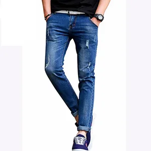 Summer Fashion Fancy boys denim jeans Pants/mens jeans slim fit