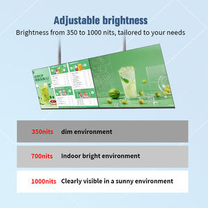 Écran d'affichage publicitaire pour ascenseur commercial, écran LCD mural intérieur de 21,5 <span class=keywords><strong>pouces</strong></span>, écran numérique intelligent, vente chaude - Product Image 5