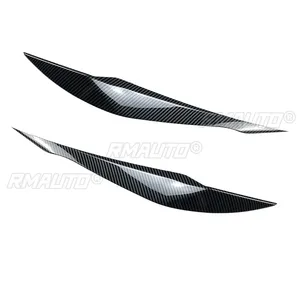 2 Piezas de Cubiertas Decorativas para Faros Delanteros de Fibra de Carbono para BMW F30 F32 F33 F34 F35 F31 318i 320i 2013-2019 - Product Image 4