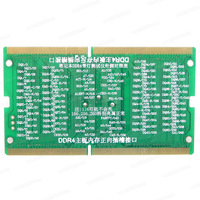 Carte de test d'analyseur de diagnostic LED / emplacement de mémoire RAM DDR4 pour carte mère d'ordinateur portable DDR4