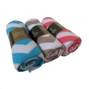 A81032 AZO Free 100% PolyesterBest Price Printed Fleece throw Blanket in China