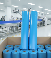 Toiture synthétique haute performance en tissu non tissé laminé PP HDPE PE, durable, imperméable, respirant, résistant aux UV et écologique