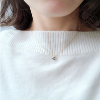 Meilleure vente 2023 collier en argent Sterling 925 CZ pierre turc mauvais œil