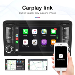 Suokula 2 + 32 gam Android <span class=keywords><strong>Car</strong></span> đài phát thanh stereo 7 "chia màn hình GPS Wifi Carplay DSP BT cho Audi <span class=keywords><strong>A3</strong></span> 8P/8p1 S3 RS3 sportback - Product Image 2