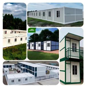 Maison conteneur pliable, construction rapide, bureau temporaire, hébergement, imperméable, ignifuge, bâtiment modulaire préfabriqué, télétravail - Product Image 2