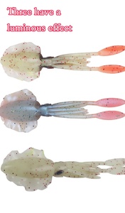 15 centimetri/20g Glow Morbido di Pesca Lure Octopus <span class=keywords><strong>mare</strong></span> di pesca wobbler esca squid jigs <span class=keywords><strong>esche</strong></span> da pesca silicone richiamo - Product Image 5