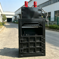 Presse à balles verticale hydraulique robuste pour recyclage des déchets