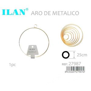 Anello in metallo Ilan da 25 cm per decorazioni per la casa - Product Image 2