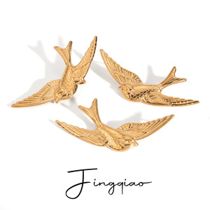 Barrettes à cheveux Yueli en acier inoxydable doré, bijoux décontractés pour femmes - Product Image 1