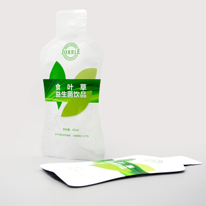 Sachet <span class=keywords><strong>de</strong></span> recharge liquide <span class=keywords><strong>de</strong></span> 45 ml, format compact, avec trou <span class=keywords><strong>de</strong></span> suspension découpé, qualité alimentaire, anti-fuite, pour boisson probiotique, jus <span class=keywords><strong>de</strong></span> fruits, supplément, vente <span class=keywords><strong>en</strong></span> gros OEM - Product Image 4