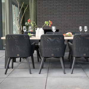 <span class=keywords><strong>Ensemble</strong></span> de <span class=keywords><strong>table</strong></span> <span class=keywords><strong>et</strong></span> de chaises de <span class=keywords><strong>balcon</strong></span> <span class=keywords><strong>et</strong></span> de cour nordique, <span class=keywords><strong>ensemble</strong></span> de meubles d'extérieur, imperméable, protection solaire, chaises de jardin en corde tressée - Product Image 3
