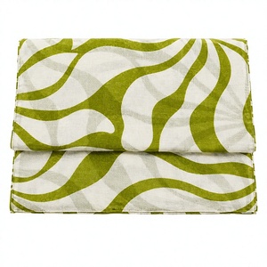 Women's <b>Black</b> <b>White</b> Abstract Swirl Printed Cotton Lightweight Sweat-Wicking Breathable Summer Fashion Wrap Shawl <b>Scarf</b> Wholesale - Product Image 5