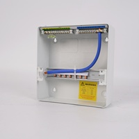 UK monté en surface MCB MCCB Din Rail Mount boîtier de distribution en acier panneau de boîte de distribution en métal IP54