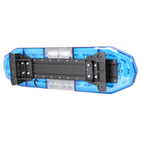 Barra de luz LED estroboscópica de emergencia, luces de seguridad, remolque, coche, camión, vehículo, ámbar, blanco, rojo y azul