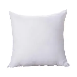 Homes bedding brushed fabric polyester hotel cushion throw bed sofa cushion pad