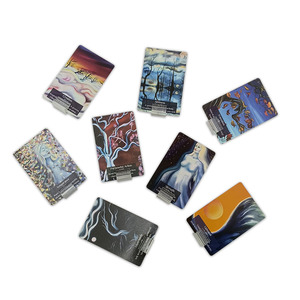 Create Own Poker Size Astrology Manifting Success Archangel Dream Tarot Oracle Cards Deck - Product Image 5