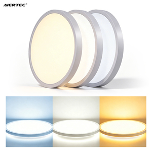 Modern Smart LED Ceiling Light Dimmable with <b>Remote</b> Control Ultra Thin 3CCT Changeable Backlit Ambient Lamp for Living Room - Product Image 1