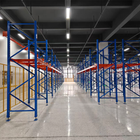 Système de rayonnage d'entrepôt de 1000 kg avec structure modulaire