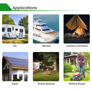 Baterai Lifepo4 12V 460ah untuk Camper Van, Baterai Lithium Ion 24V 100ah 200ah 300ah dengan Smart BMS untuk RV Motorhome (Stok EU) - Product Image 6