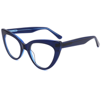 2024 nouvelle arrivée oeil de chat montures optiques acétate optique montures de lunettes à la main lunettes montures de lunettes lunettes en acétate
