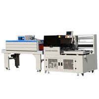 Machine d'emballage sous film rétractable automatique intelligente L450 avec écran tactile PLC, scelleuse à barre en L haute précision pour sacs et emballages