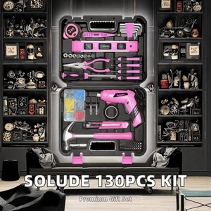 Solude Luxury High Quality 130pcs Phone Repair Tools Electric Screwdriver STT-130 Carbon Steel 3-Year Warranty -OEM Customized - Product Image 2