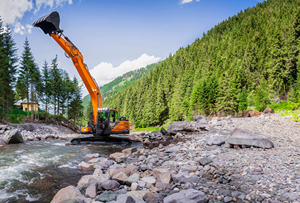 Excavatrice sur chenilles hydraulique DOOSAN Dx235 d'origine avec moteur, pompe, boîte de vitesses et PLC à haute efficacité opérationnelle - Product Image 4