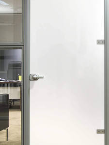 Film <span class=keywords><strong>occultant</strong></span> pour vitres, imperméable, PET, figures humaines, blanc opaque, non transparent, protection de la vie privée, occultation totale - Product Image 3