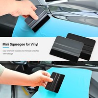 Spatule en plastique à bord en feutre personnalisable avec logo, pour pose de vinyle automobile, vitres, papier peint et autocollants
