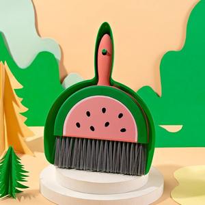 Wholesale Desktop Mini <b>Broom</b> <b>Dustpans</b> Set With Garbage Shovel Nordic Color for Household Cleaning Tools - Product Image 5