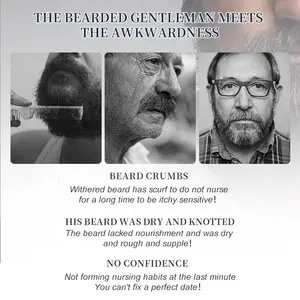 Hot Selling New Private Label Men's Beard Balm Wholesale Eco-Friendly Natural Vegan Custom Logo Organic Beard Balm