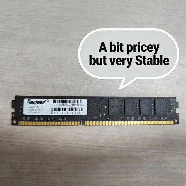 Faspeed DDR3 CE HoRS Desktop RAM 4GB/8GB 1600MHz High Performance Non-ECC 3-Year Warranty Stocked Product