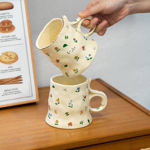 Tasse en céramique de Chaozhou avec poignée, cadeau personnalisé pour les cadeaux, qualité supérieure - Product Image 2