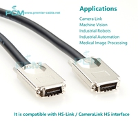 Cable de Expansión de Interfaz de Control Remoto PCIe a PXI de Alta Velocidad, Compatible con 41-924-100 HS-Link CX4 Infiniband SAS, Cable SFF-8470