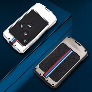 Étui de protection pour clé de voiture en alliage de zinc et silicone à 4 boutons pour Renault Clio Logan Megane 1 <span class=keywords><strong>2</strong></span> 3 Koleos <span class=keywords><strong>Scenic</strong></span>, accessoires pour clés - Product Image 4