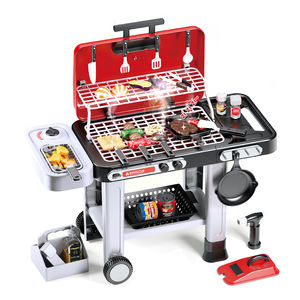 Gioco da cucina all'aperto <span class=keywords><strong>per</strong></span> bambini, simulazione di plastica, griglia <span class=keywords><strong>per</strong></span> barbecue con griglie elettriche piatte e Spray, Set da cucina <span class=keywords><strong>per</strong></span> bambini - Product Image 1