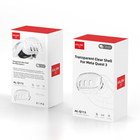 Coque transparente AL-Q113 VR pour Meta Quest 3, lentille de protection en cristal pour lunettes Meta Quest 3