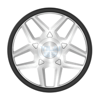 Volant en alliage d'aluminium forgé de haute qualité, 14-15 pouces, personnalisé pour la vente en gros