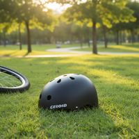 Casque de vélo demi-face OEM Chine, vente chaude, pour le sport, 11 aérations, technologie ABS Out-mould, certifié CE CPSC