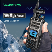 Radio bidirectionnelle TK11(8) - Walkie-talkie 10W - Récepteur large bande - Analyseur de spectre - Décodage intelligent - 999 canaux