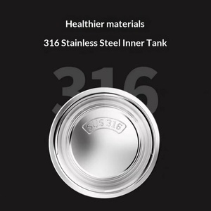 304 Stainless Steel Vacuum Double-Layer Coffee Cup <b>Tea</b> <b>Infuser</b> 12-24 Hours Thermal Insulation Portable Outdoor Creative Design - Product Image 2
