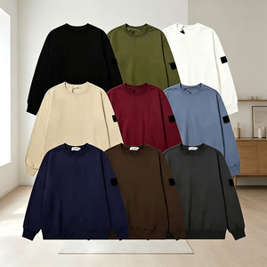 Sudaderas con capucha unisex 2028, sudaderas vintage <span class=keywords><strong>Stone</strong></span>, sudaderas casuales a rayas, sudaderas <span class=keywords><strong>Island</strong></span> para hombre con cuello redondo y bloques de color - Product Image 1