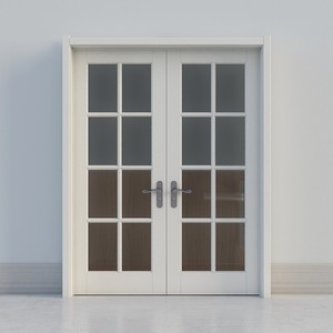 มีรหัสไม้จริงที่ประตูทางเข้าด้านหน้าทำจากไม้ตลาดปลาสำเร็จรูป - Product Image 5